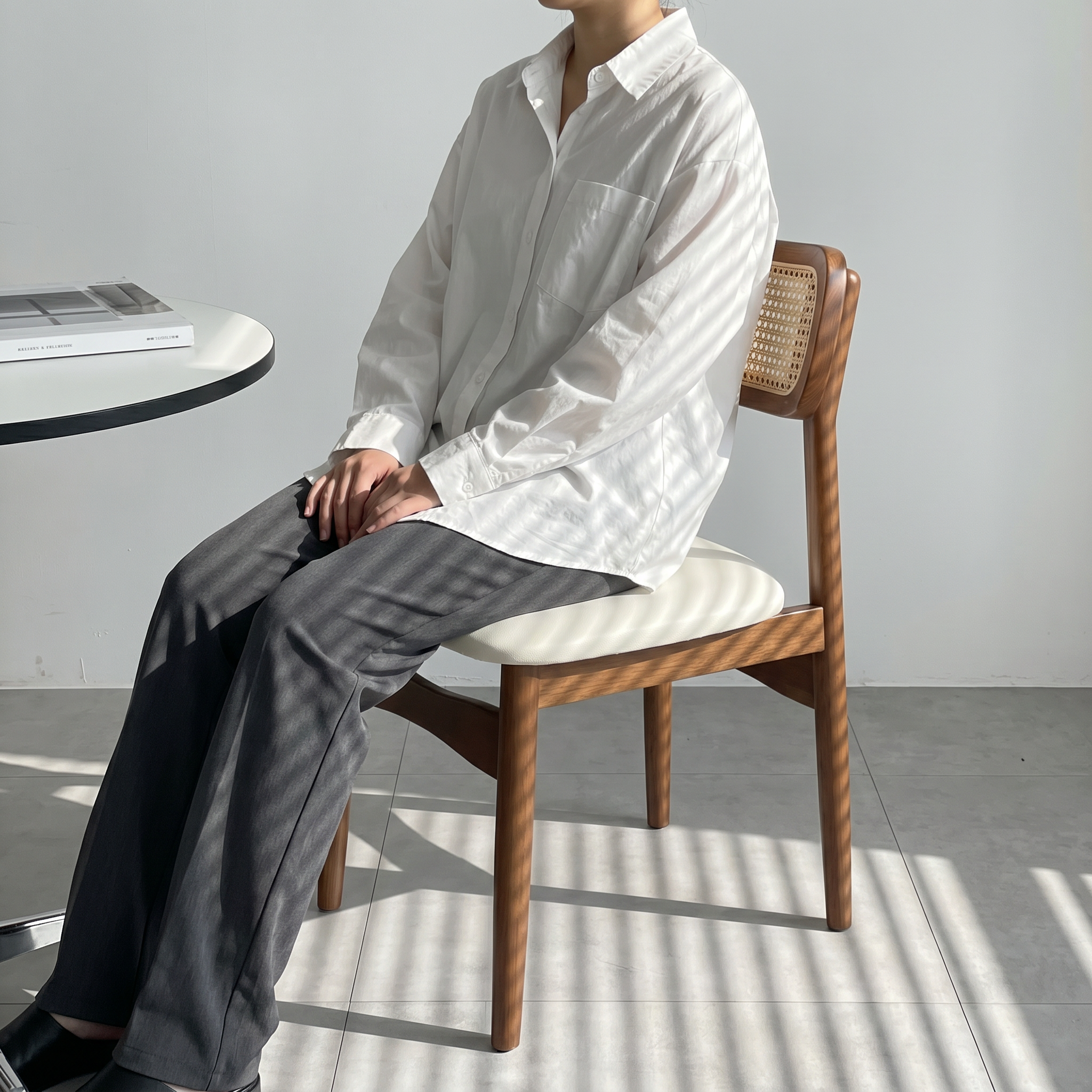 cr-00003 round edge rattan chair |ラウンドエッジラタンチェア