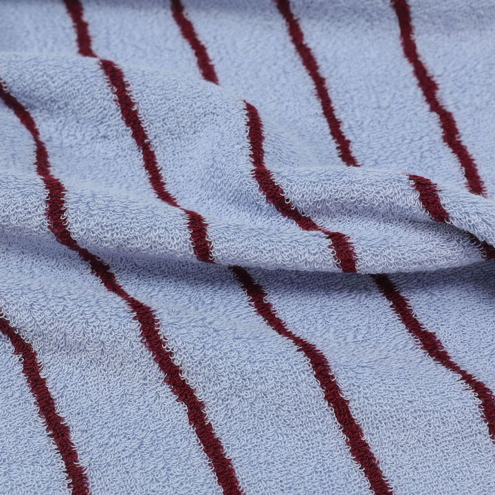 tw-00001-7 Pastel stripe cotton towel / パステルストライプコットンタオル