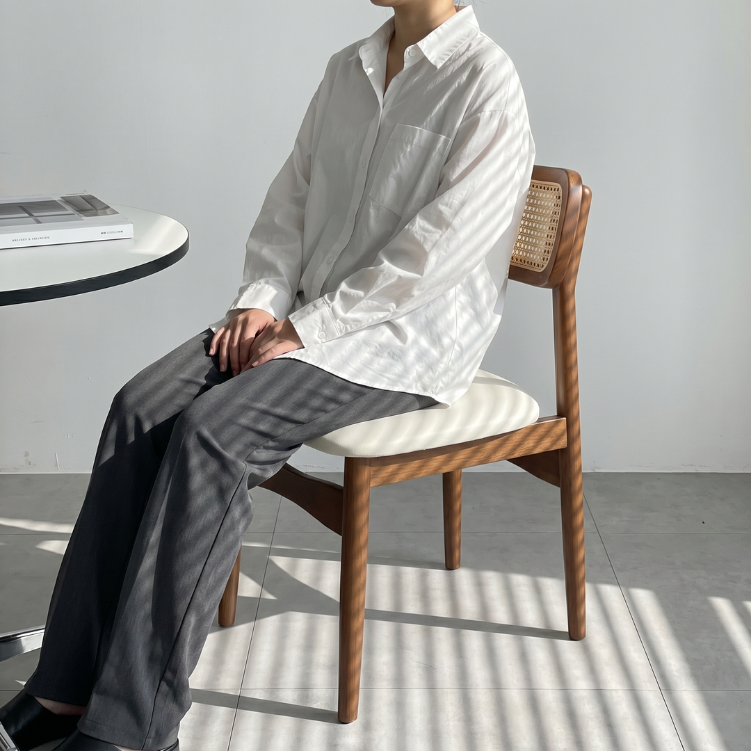 cr-00003 round edge rattan chair |ラウンドエッジラタンチェア